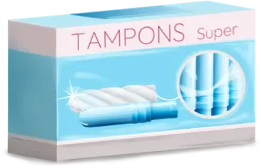 A graphic of generic of Tampons Super
