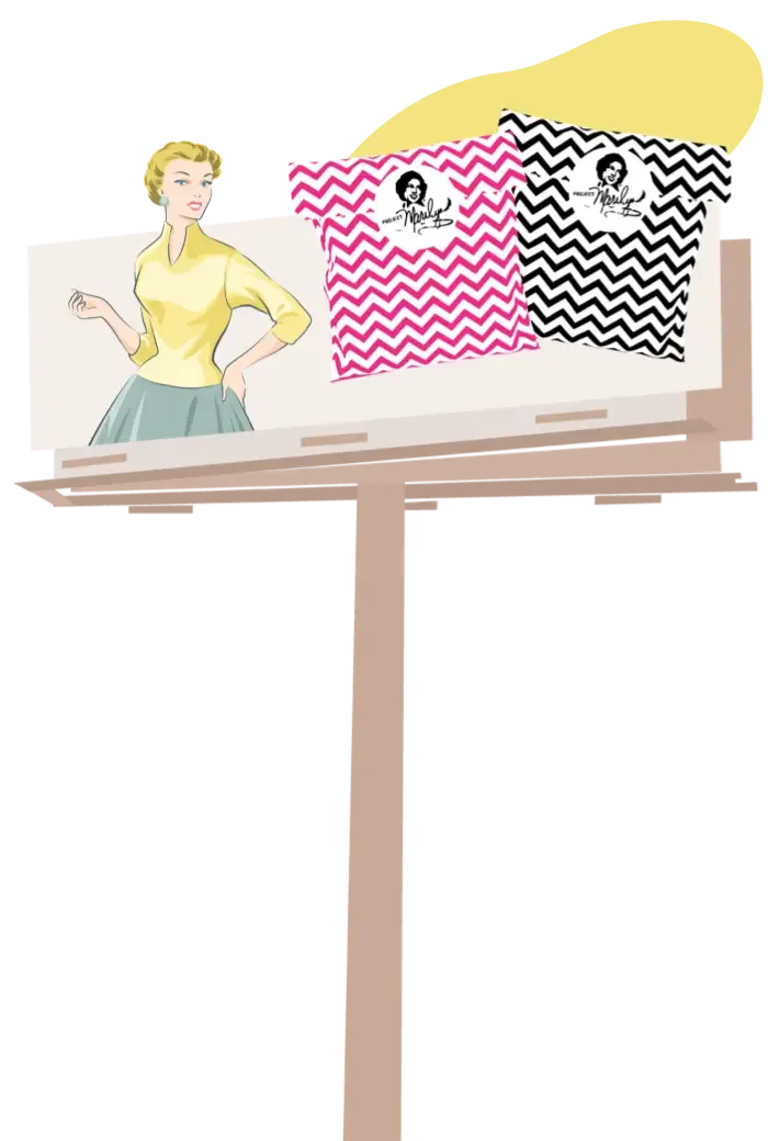 Project Marilyn billboard advertisement