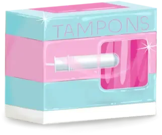 A graphic of generic of Tampons Regular